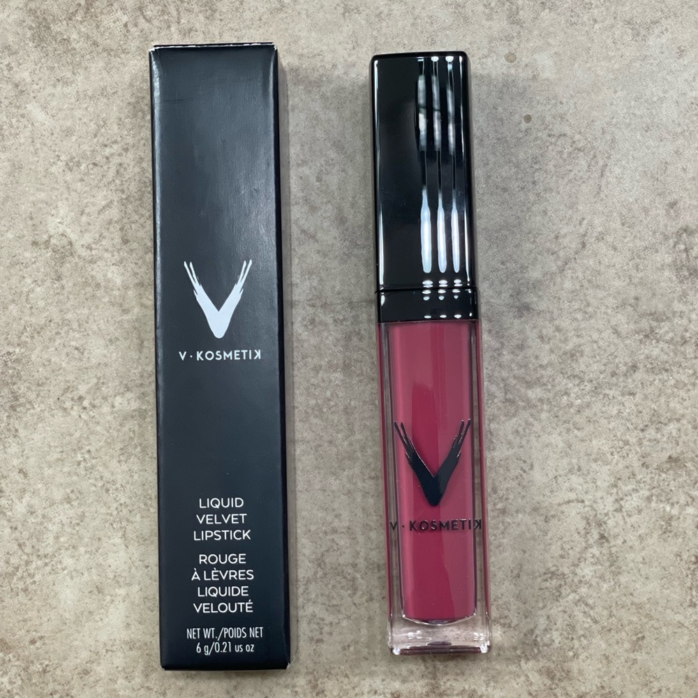 V Kosmetik Liquid Velvet Lipstick - bubbly
